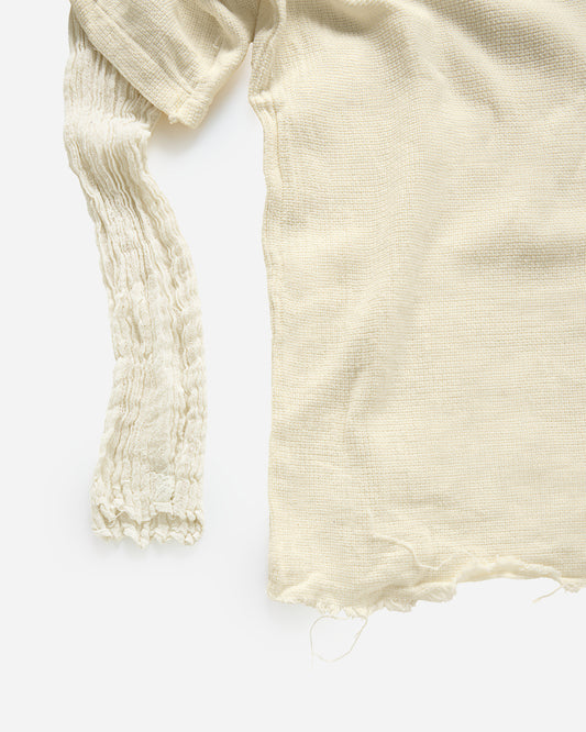 Egyptian Linen Double Sleeve - off-white