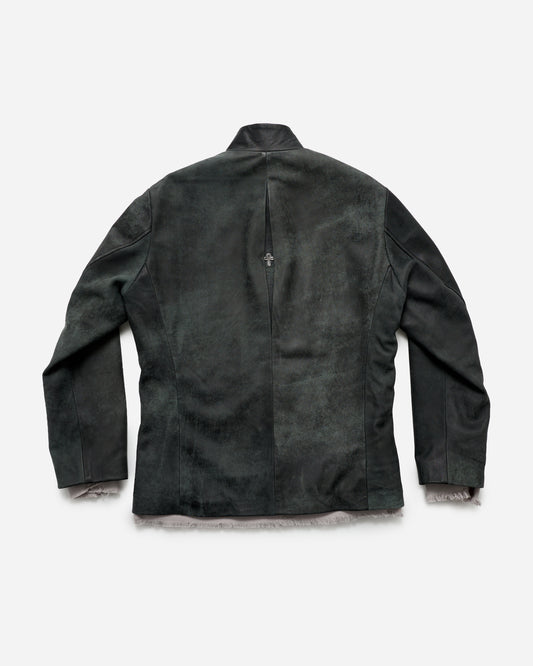 Vestige Leather Jacket – Oxidized Charcoal