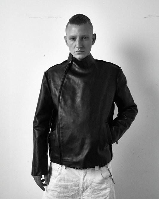 Asymmetric Biker Jacket