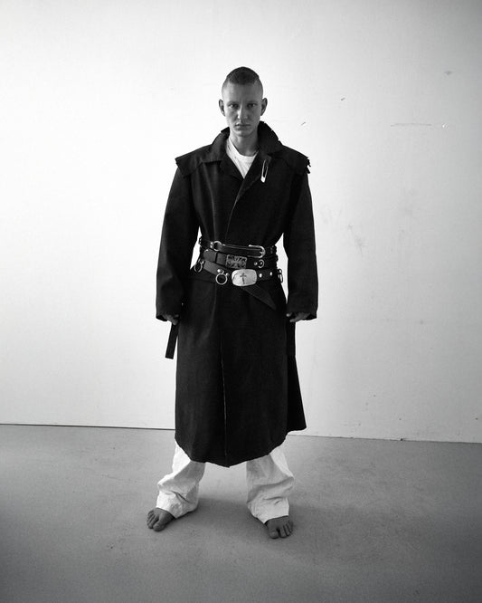 Distressed Military Coat