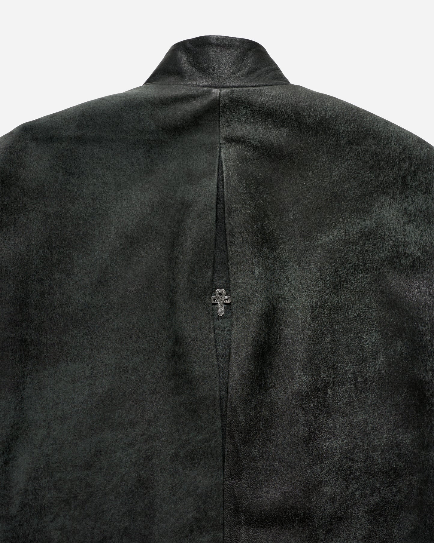 Vestige Leather Jacket – Oxidized Charcoal