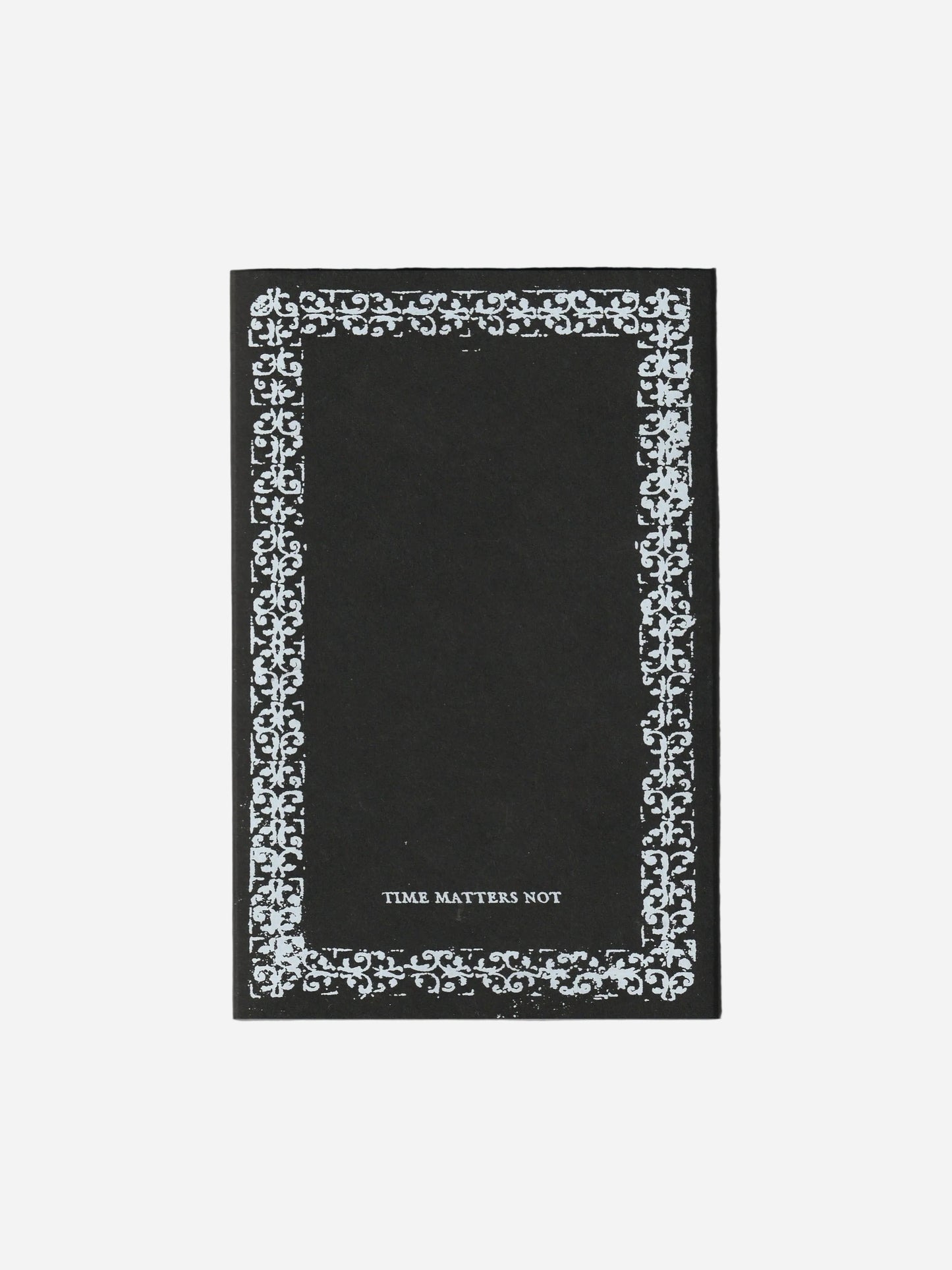 Booklet - Time Matters Not