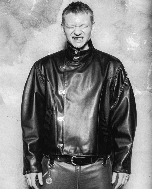 Protection Leather Jacket