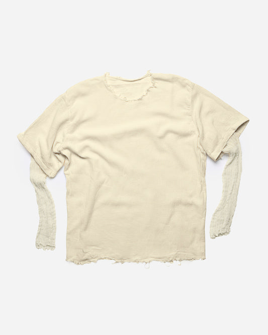 Egyptian Linen Double Sleeve - off-white