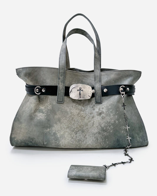 Key Plate Belt Tote Bag