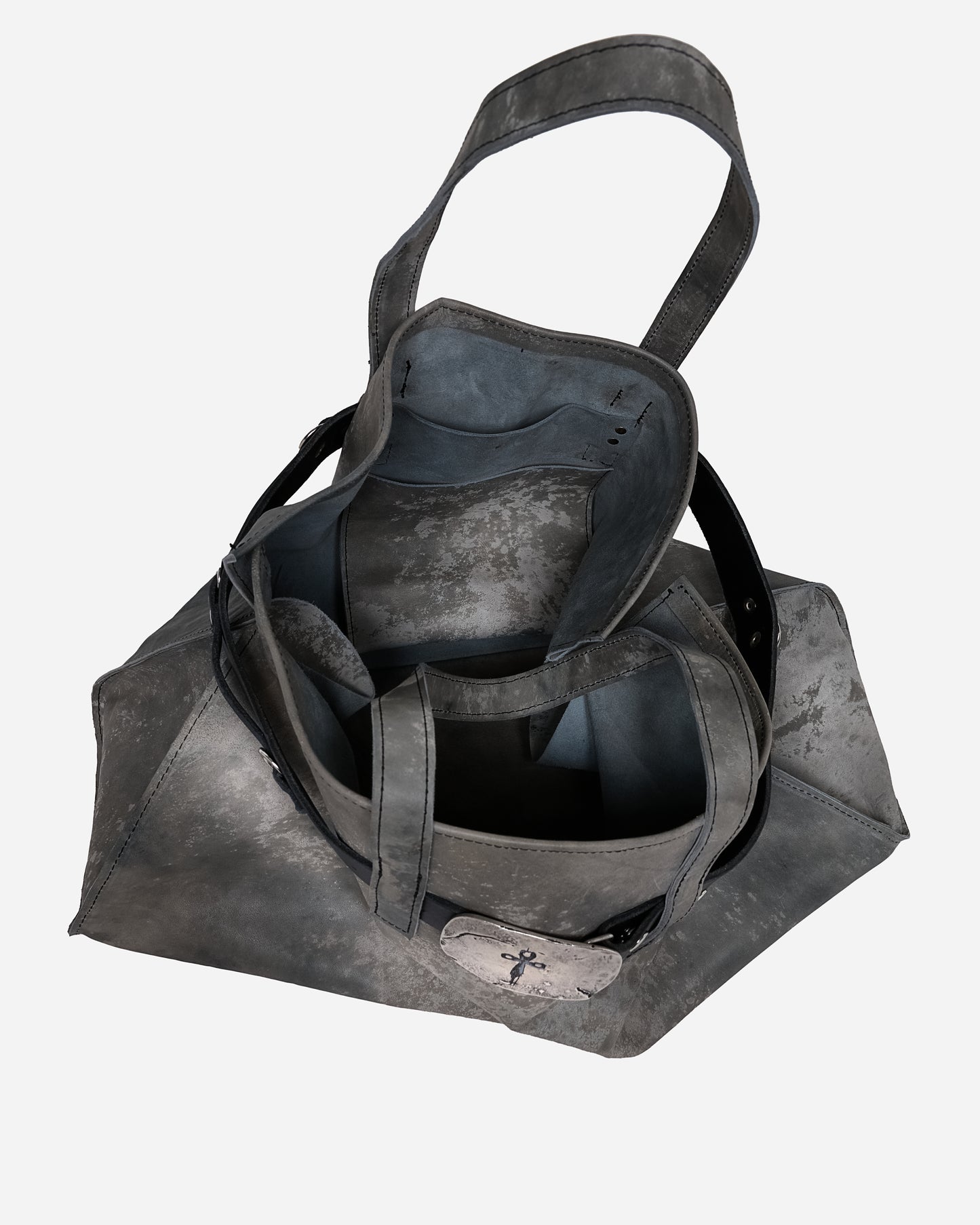 Key Plate Belt Tote Bag