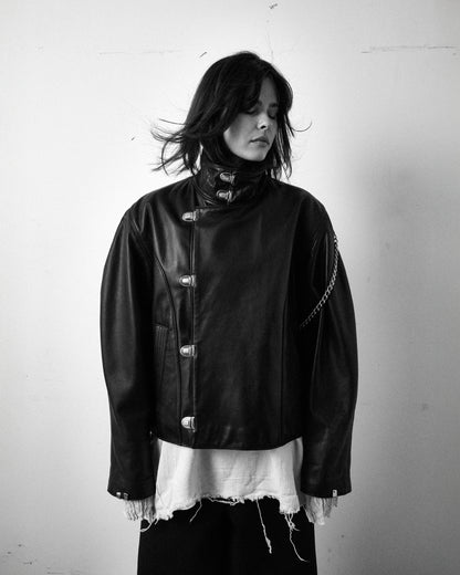 Protection Leather Jacket