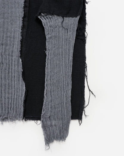 Split Linen Double Sleeve - Grey