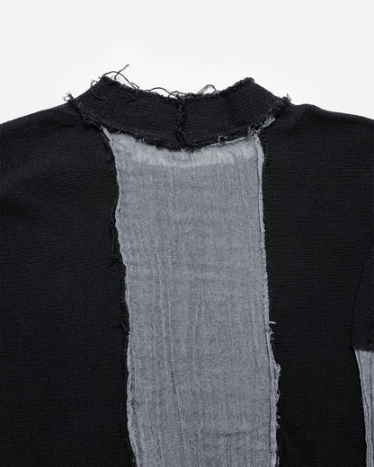 Split Linen Double Sleeve - Grey