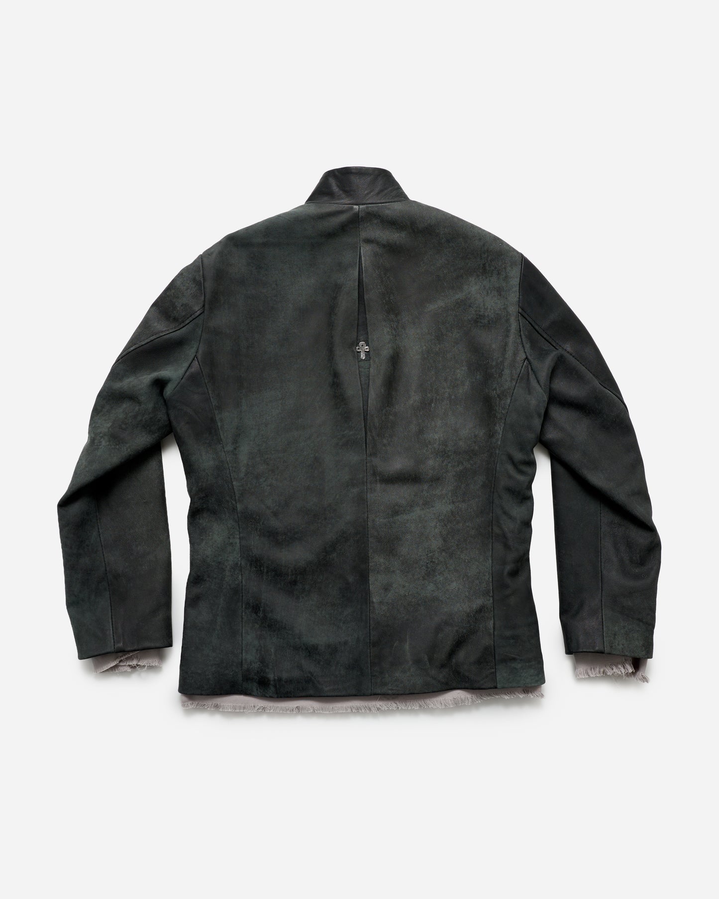 Vestige Leather Jacket – Oxidized Charcoal