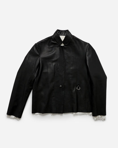 Vestige Leather Jacket - Black