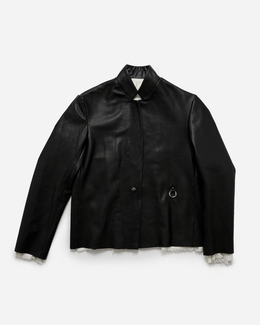 Vestige Leather Jacket - Black