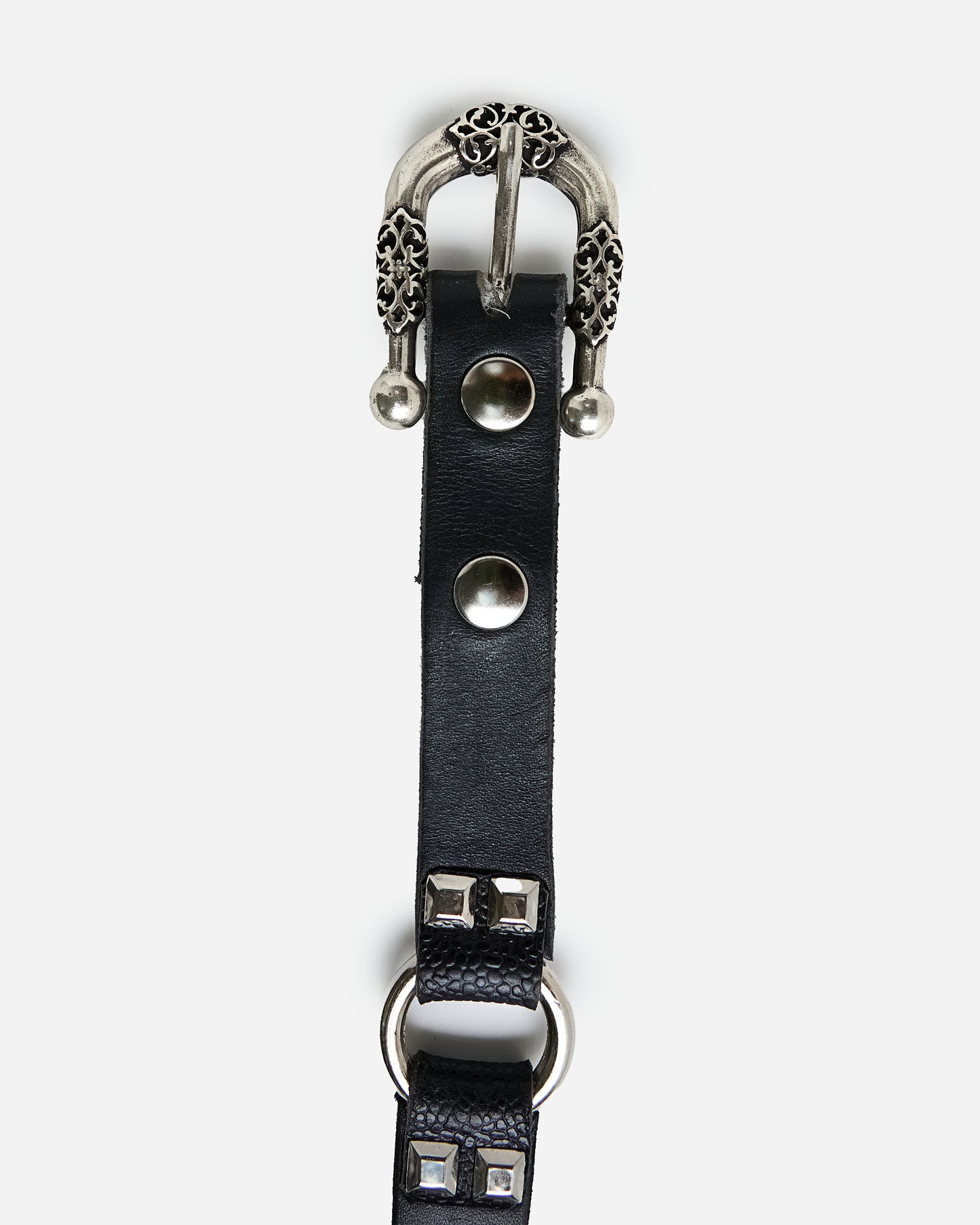 Ornate Horseshoe Buckle Belt