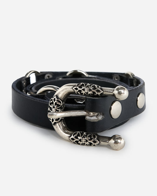 Ornate Horseshoe Buckle Belt