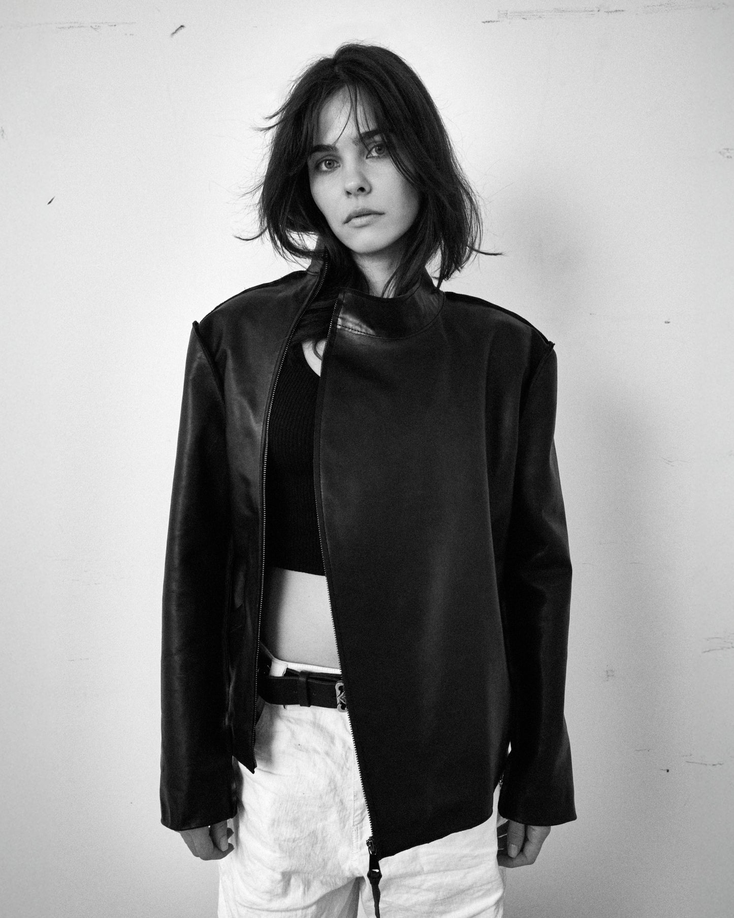Asymmetric Biker Jacket