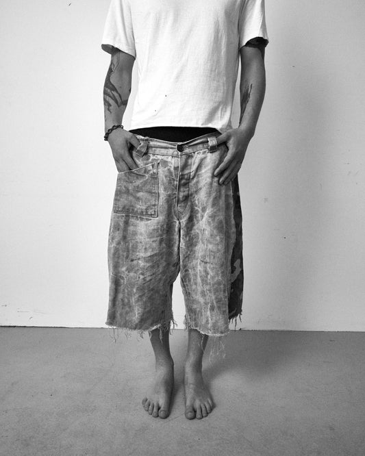 Military Canvas Shorts