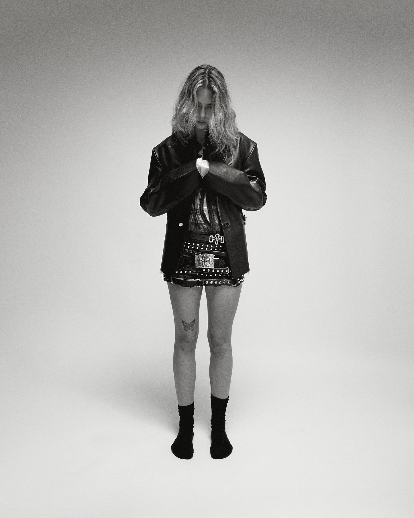 Vestige Leather Jacket - Black