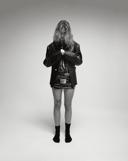 Vestige Leather Jacket - Black