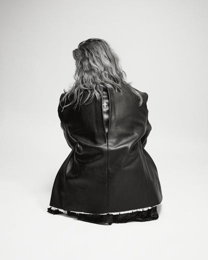 Vestige Leather Jacket - Black