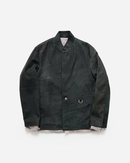 Vestige Leather Jacket – Oxidized Charcoal