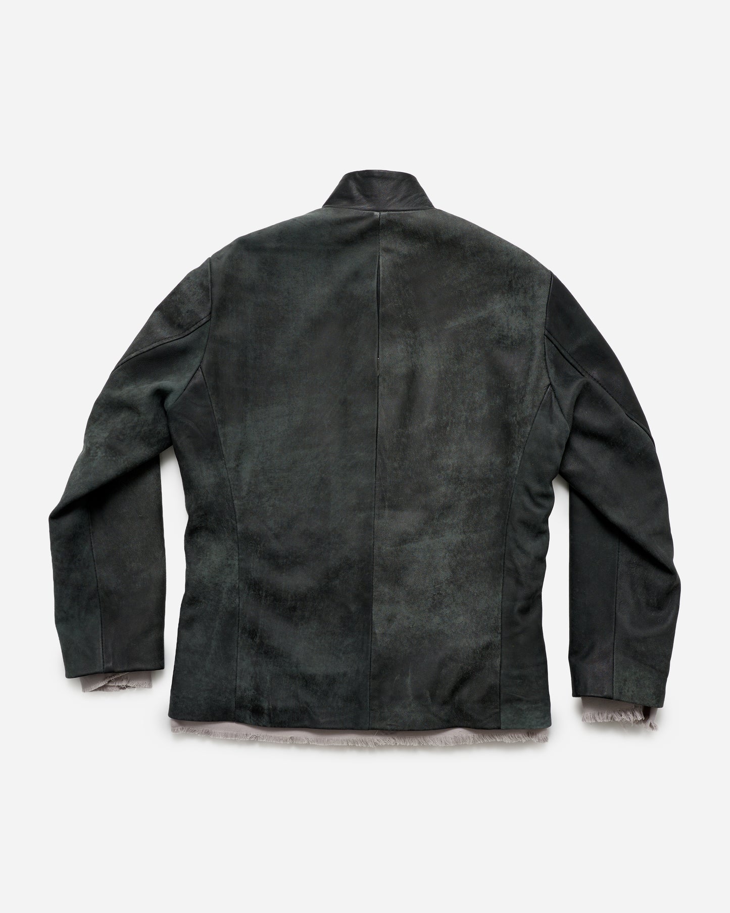 Vestige Leather Jacket – Oxidized Charcoal