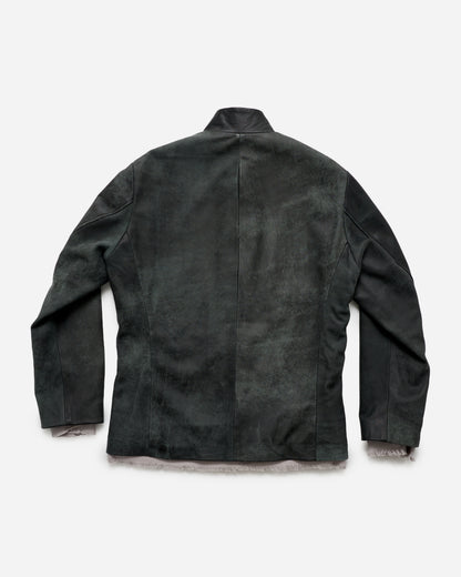 Vestige Leather Jacket – Oxidized Charcoal