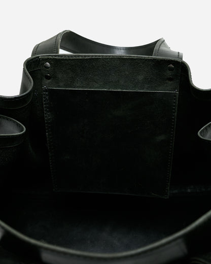 Carved Buckle Tote Bag