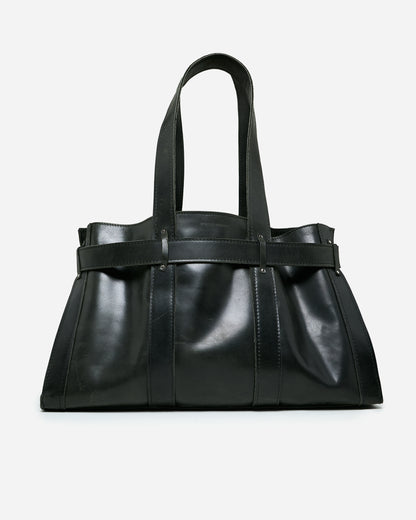 Carved Buckle Tote Bag